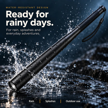 2-in-1 Aluminum
Bat & Flashlight