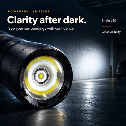 2-in-1 Aluminum
Bat & Flashlight