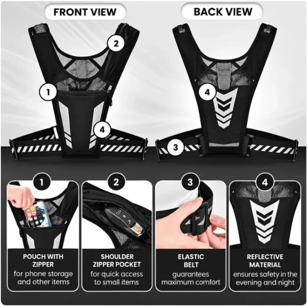 Reflective Running Vest