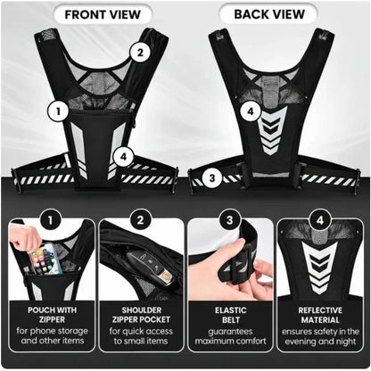 Reflective Running Vest