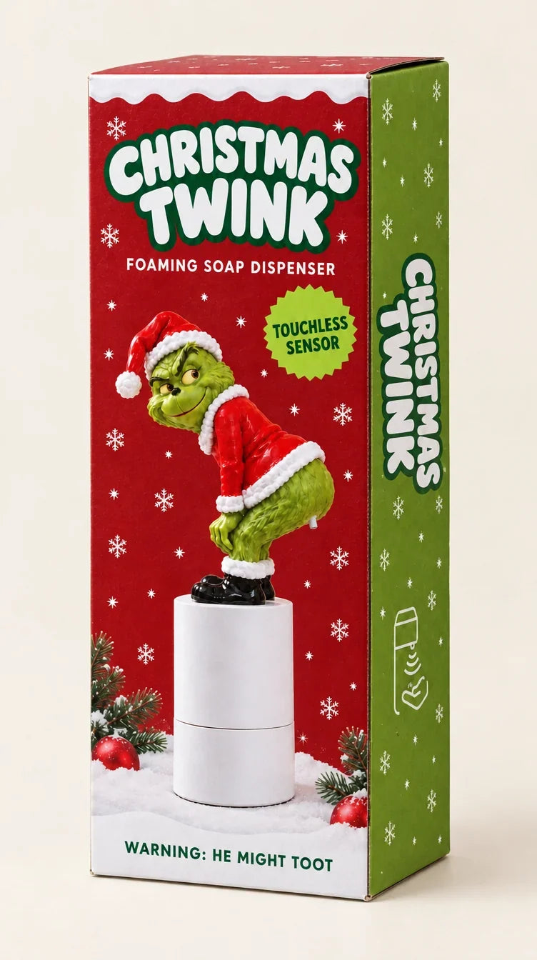 The Christmas Soap Dispenser That Toots