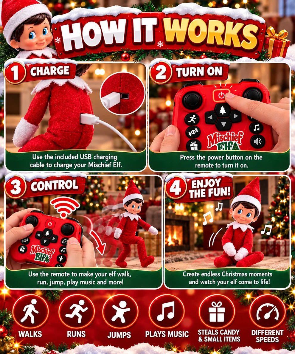 REMOTE CONTROLLED - MISCHIEF ELF