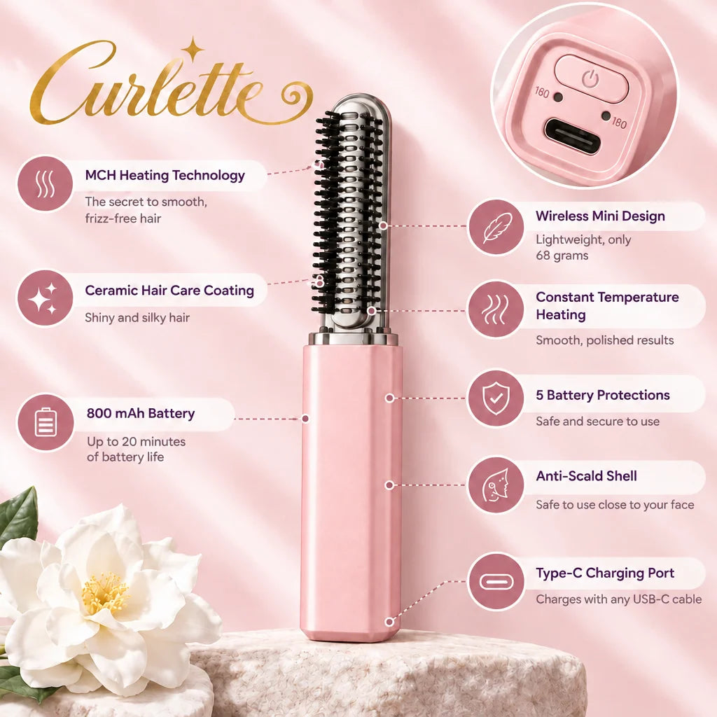 capsule straightening comb