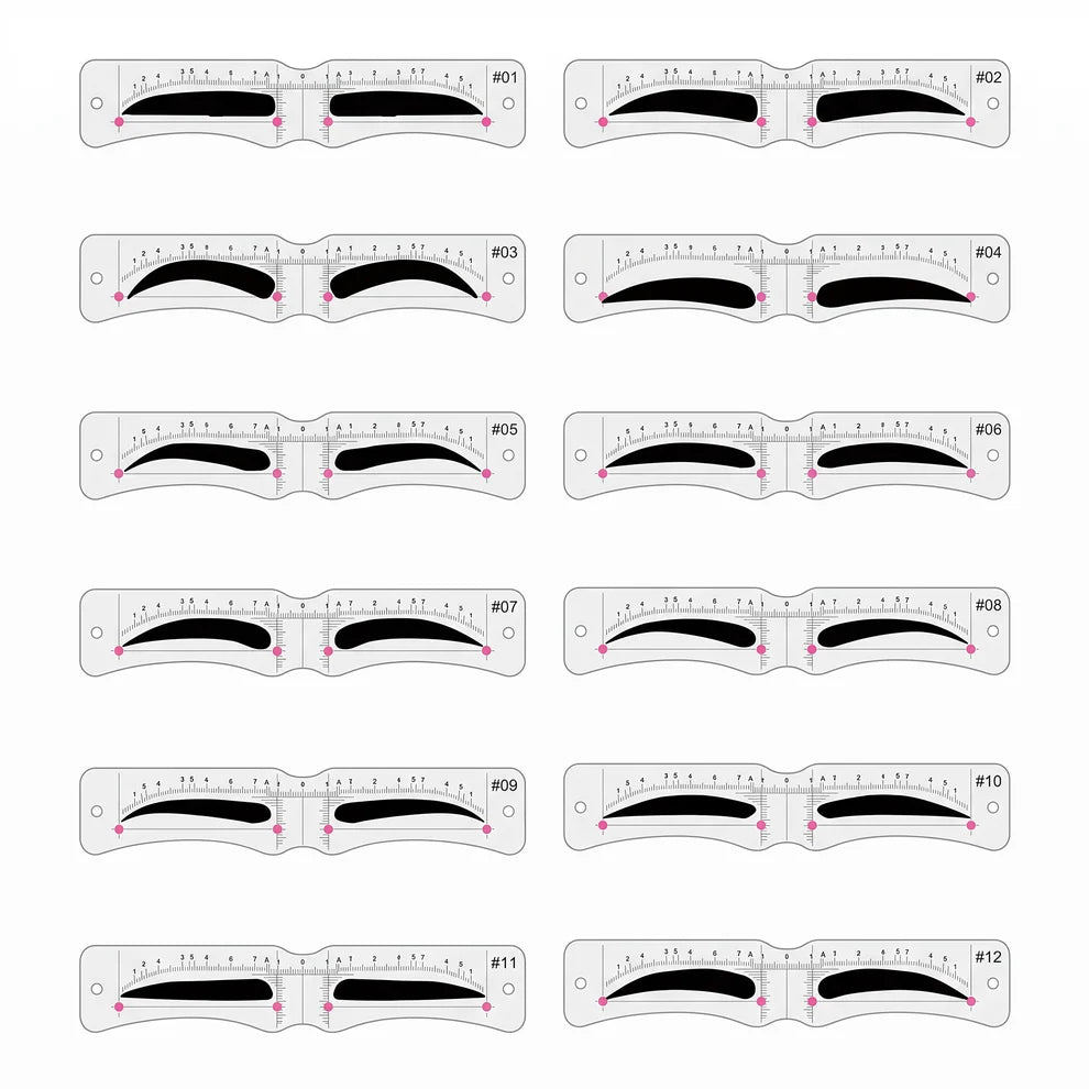 Brow Stamp Stencil