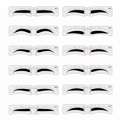 Brow Stamp Stencil