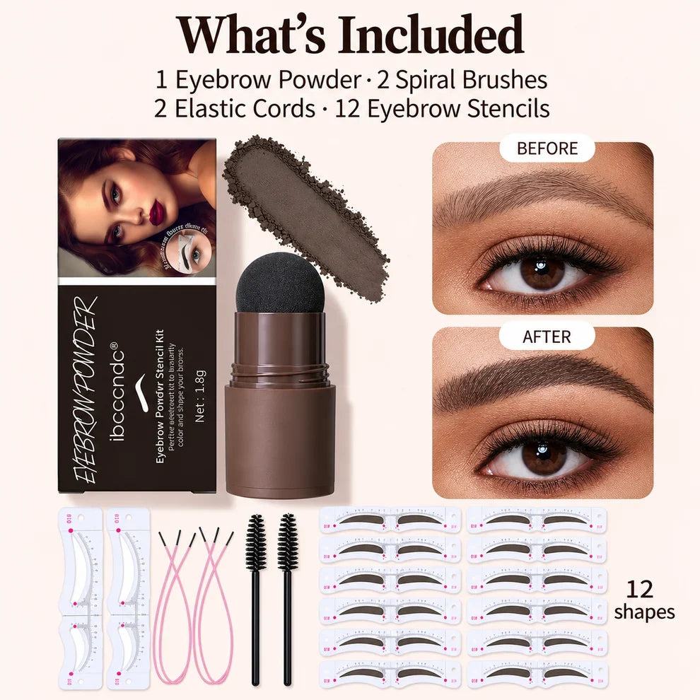 Brow Stamp Stencil
