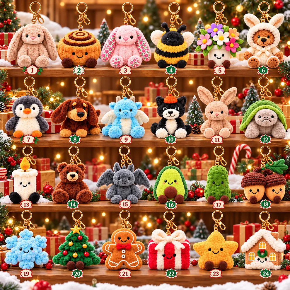 24-DAY PLUSH ADVENT CALENDAR