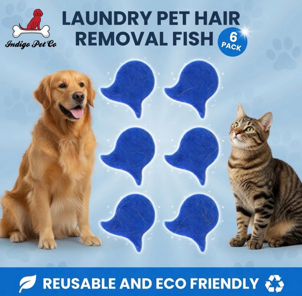 Laundry Pet Hair Removal Fish - 6 Pack