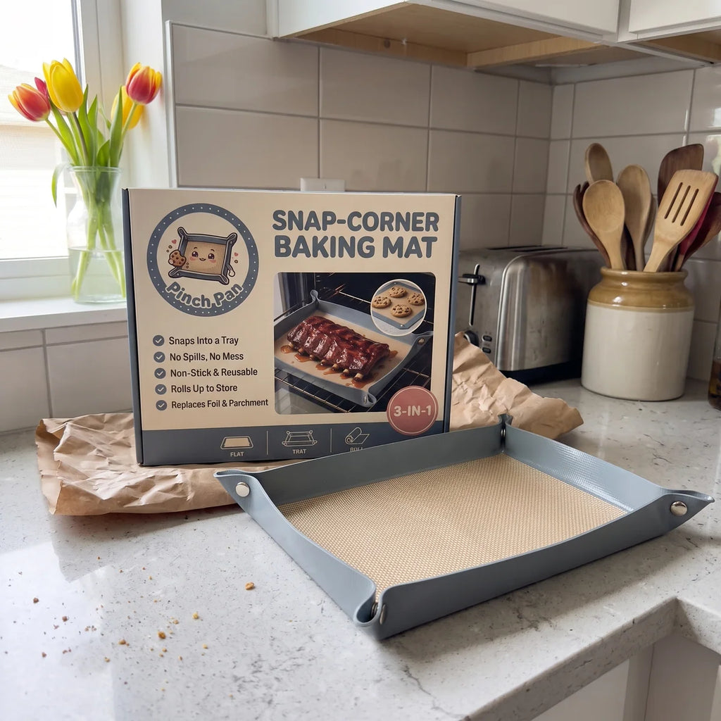 Snap-Corner Baking Mat