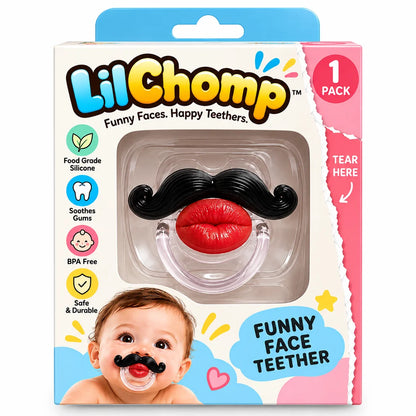 Funny Face Baby Teether