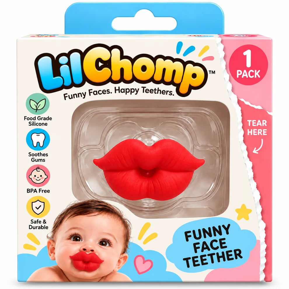 Funny Face Baby Teether